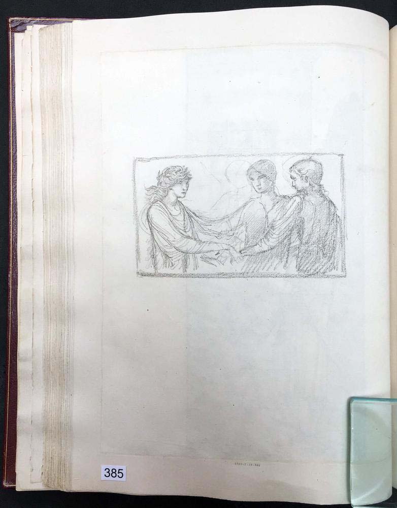 Burne Jones Catalogue Raisonn Three Figures Half Length From The