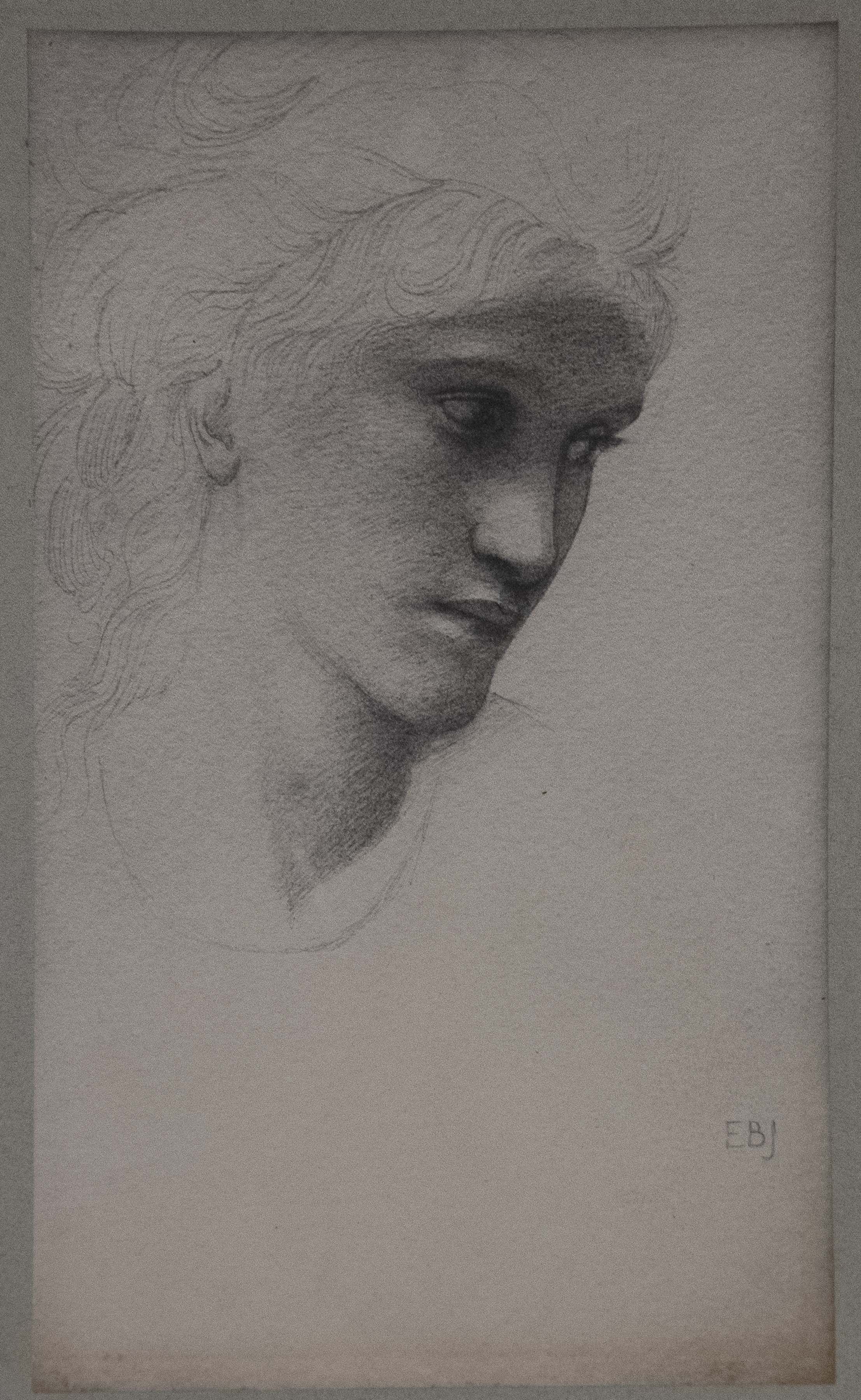 Burne Jones Catalogue Raisonn Portrait Of A Woman Looking Slightly