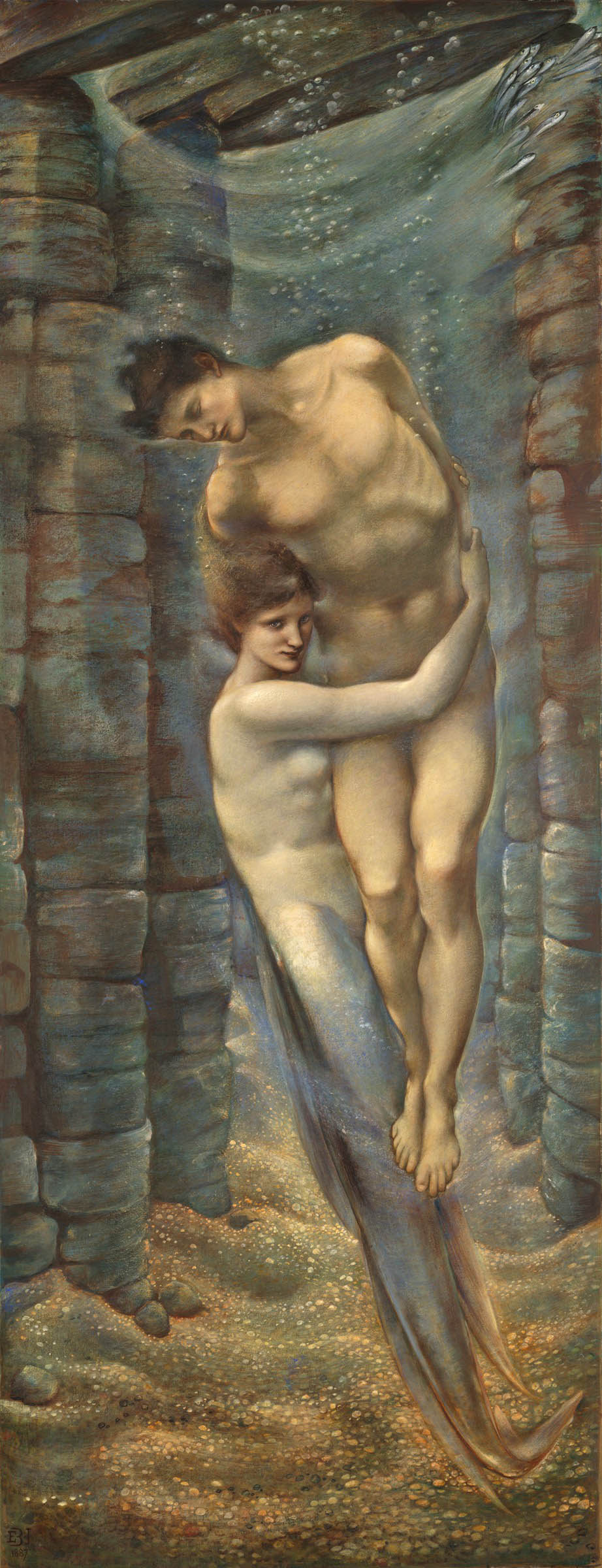 Burne-Jones Catalogue Raisonné | The Depths of the Sea 1887