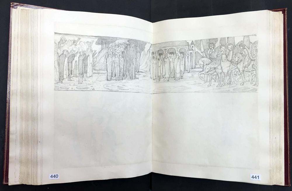 Burne-Jones Catalogue Raisonné | A Large Composition, With Groups Of ...