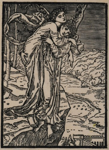 Burne-Jones Catalogue Raisonné | Psyche Borne Off by Zephyrus 